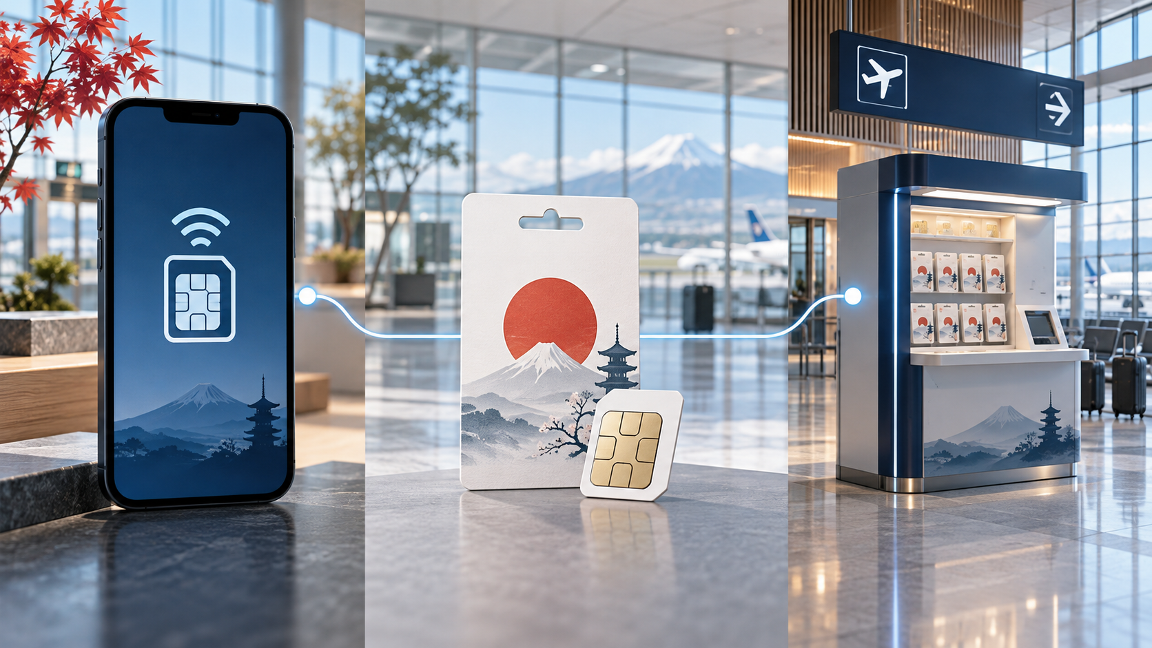 Where to Buy a Japan SIM Card Travel eSIM, physical prepaid SIM and airport SIM pickup options in Japan