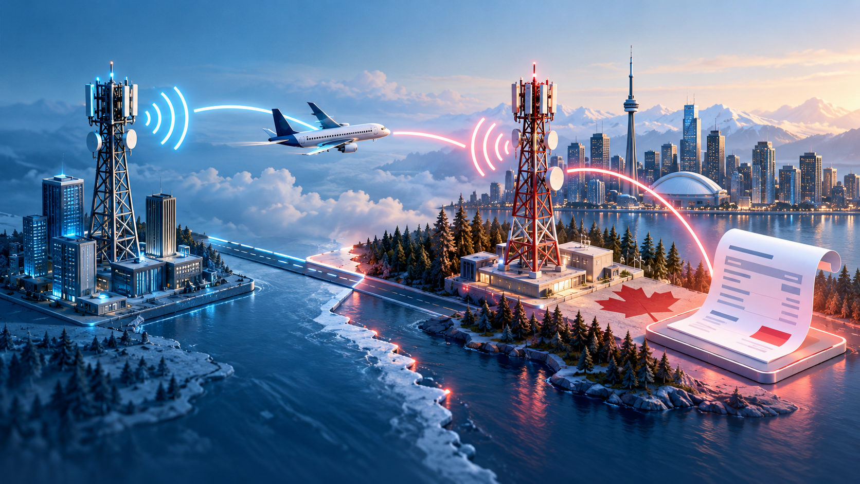How Mobile Roaming Works in Canada How a home mobile plan connects through a Canadian partner network