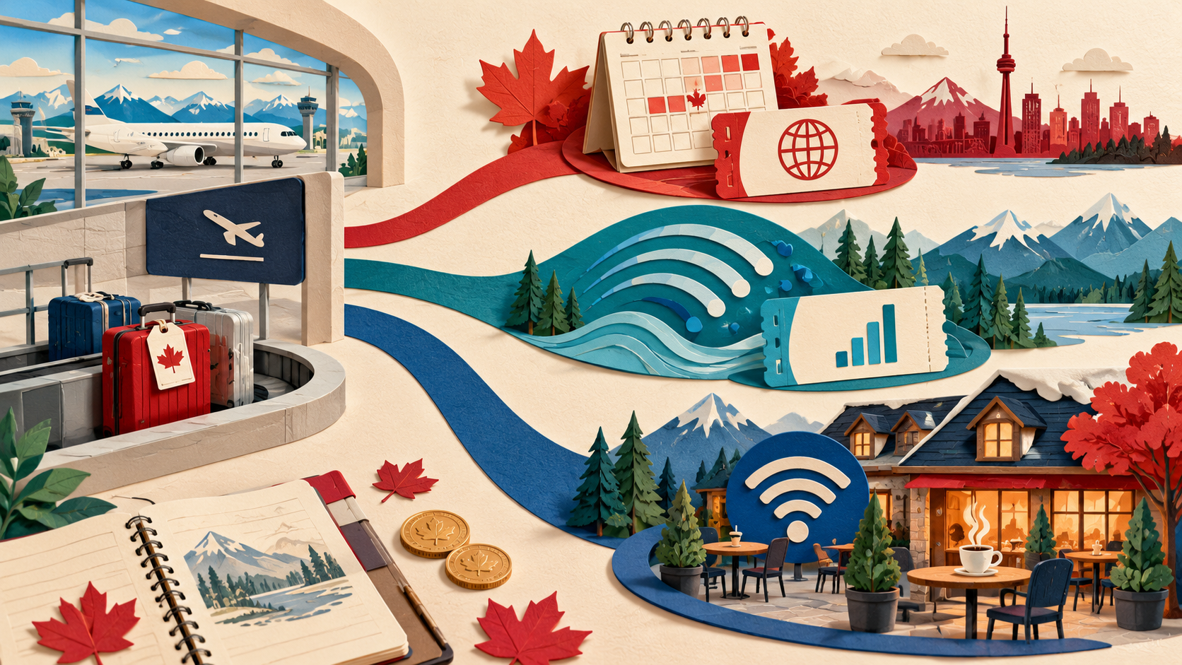 Ways to Stay Connected in Canada Roaming pass, prepaid travel data and Wi-Fi options for a Canada trip
