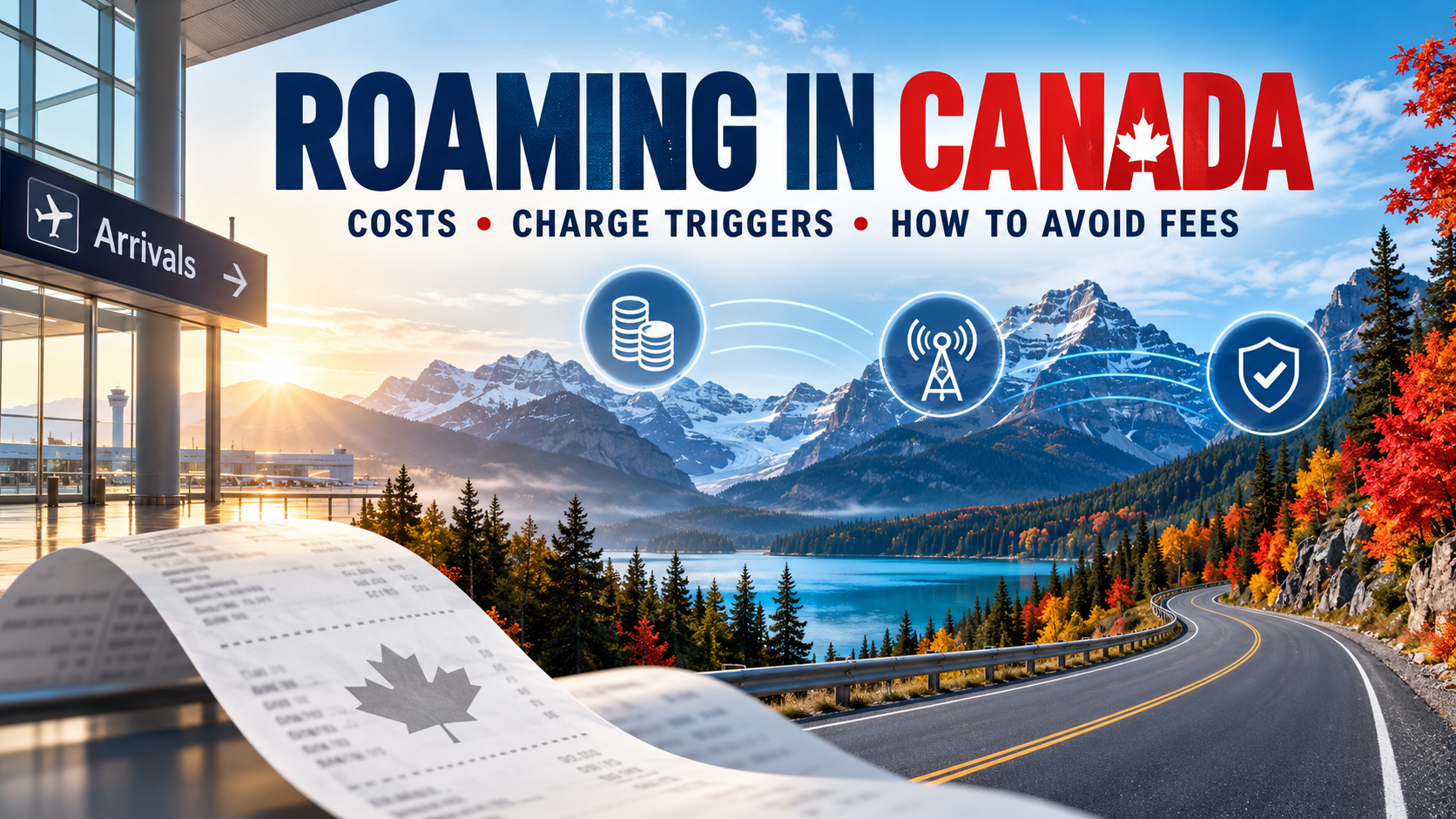 Roaming in Canada guide covering costs, charge triggers and ways to avoid roaming fees