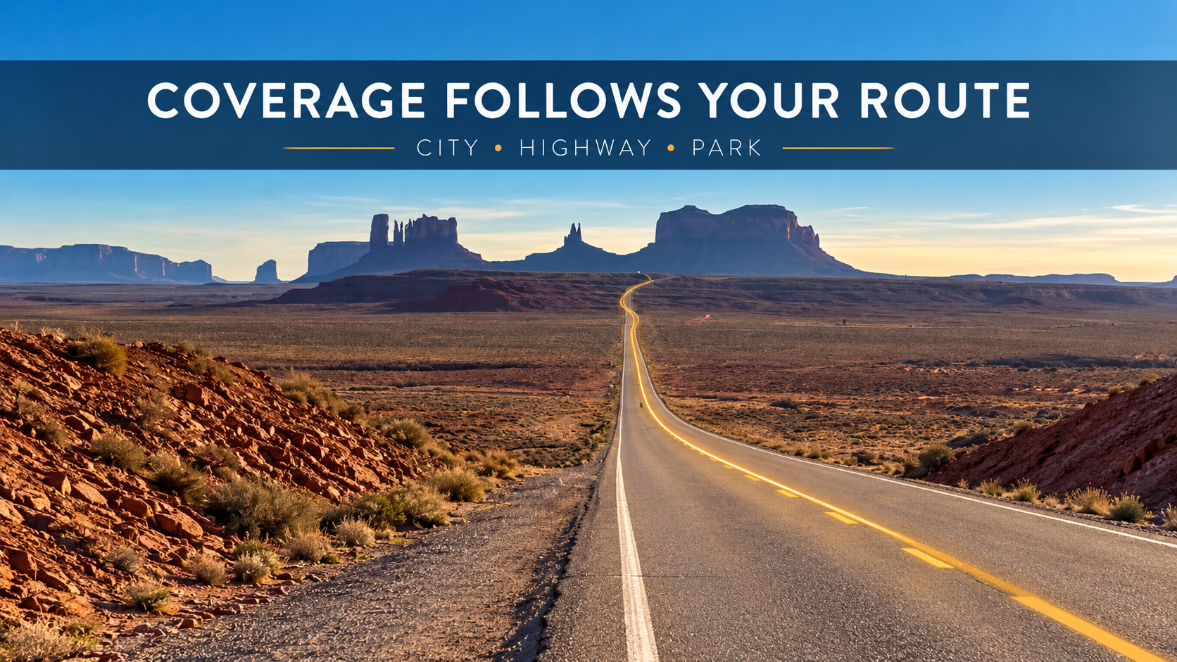 Choose a USA eSIM by Itinerary US city and road-trip landmarks connected by an eSIM travel route